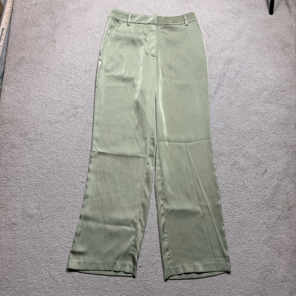Greylin Anthropologie Pants Womens Small Mint Green Alec‎ High Waist Trouser NEW